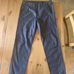 Mens Gray Lululemon dress pants size 32. Only worn once!